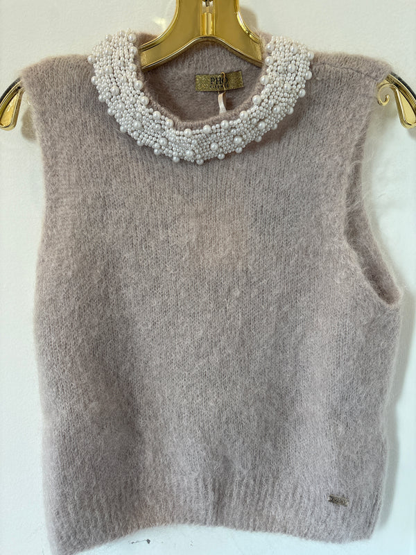 PHO Firenze Gilet Di Maglia Alpaca Lux top