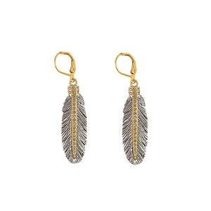 Tat2 Designs Casbah Mini Feather Earrings