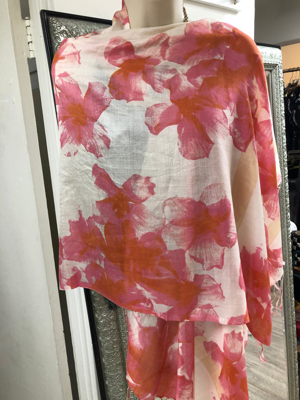 Dupatta Designs Bufanda de seda Príncipe Azul