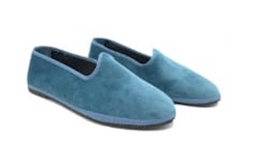 Alos Italian Velvet Loafer Shoes