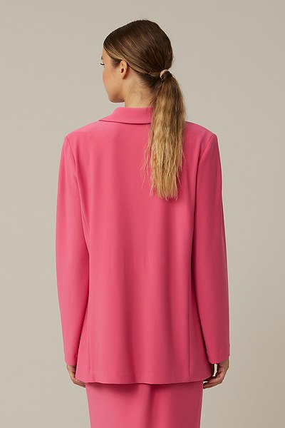 ●ONE BRILLIANT● JosephOB473Pink Joseph-OB473-Pink Joseph Ribkoff Single Button Blazer – The Apple Tree