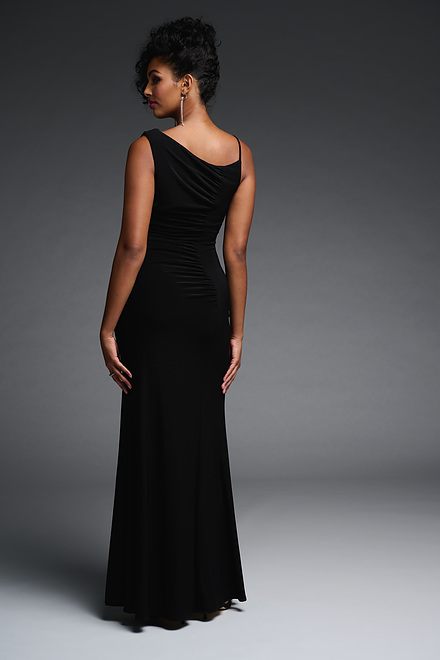 Joseph Ribkoff Ruched Gown Style Dress Joseph Ribkoff Ruched Gown Style Dress