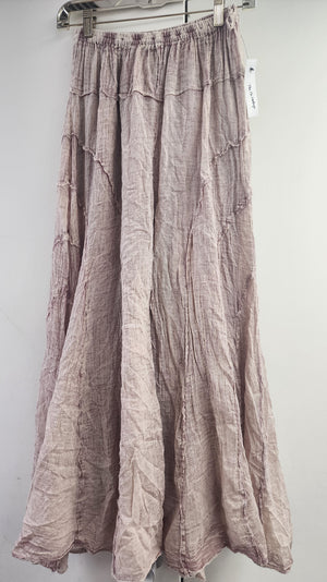 Nu Vintage Linen Voil Overdye Dusty Pants