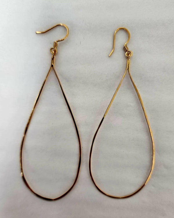 Charlene K Large Tear Drop Shape Earring