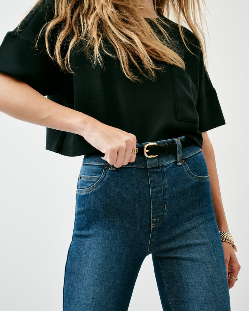 Spanx Zero Waistband Micro Flare Jeans