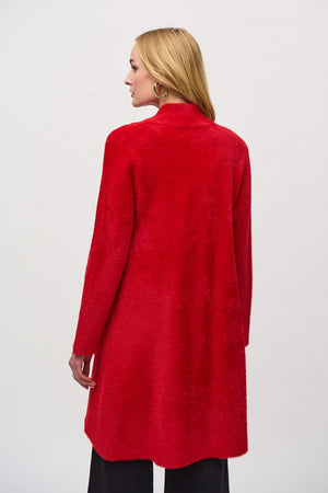 Joseph Ribkoff Sweater Knit Flared Coat