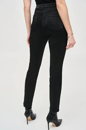 Joseph Ribkoff Classic Slim Foiled Print Denim Pant