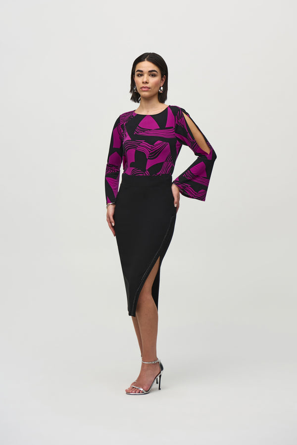 Joseph Ribkoff Silky Knit Pencil Skirt