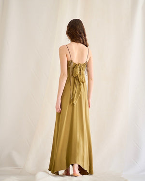 silk dress in spanish 1930s Vintage Spanish Silk Embroidered Medieval Style Gown silkinly