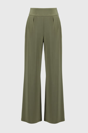 Joseph Ribkoff Silky Knit Wide-Leg Pull-On Pants