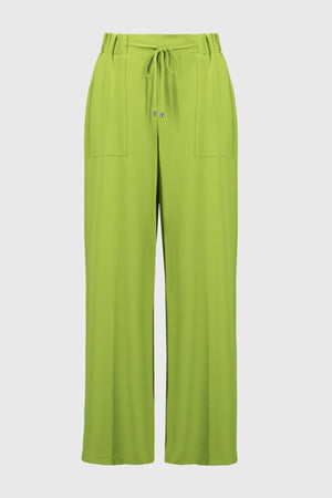 Joseph Ribkoff Textured Woven Wide-Leg Pants