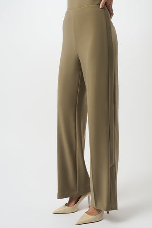 Joseph Ribkoff Silky Knit Wide-Leg Pull-On Pant
