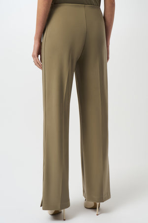 Joseph Ribkoff Silky Knit Wide-Leg Pull-On Pant