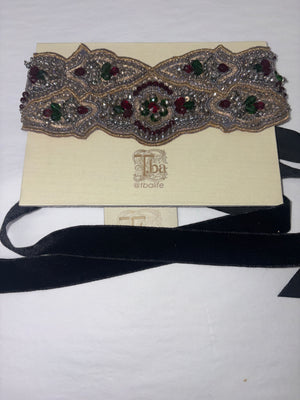 T.ba Tzar Belt Embroidery