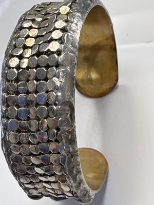 Mikal Winn Silver Mesh Bracelet