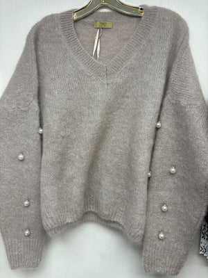 PHO Firenze Sweater With Pearls Knit
