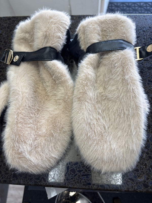 Joseph Ribkoff Faux Fur Gloves