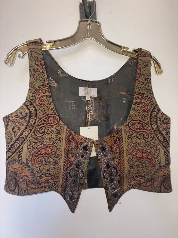 T.ba Jacquard Bolero Tzar Vest