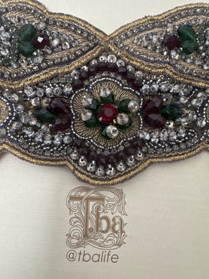 T.ba Tzar Belt Embroidery