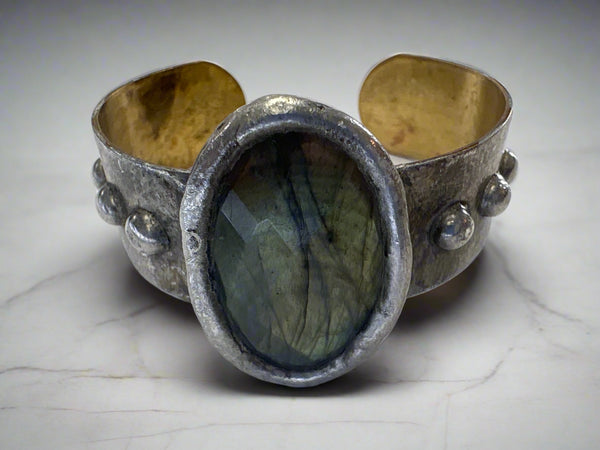 Mikal Winn Labradorite Vintage Bracelet