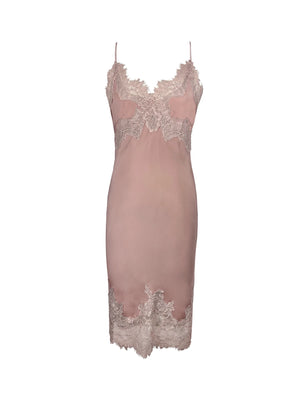 Gold Hawk Eva Coco Slip Mid-Length Dress