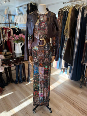 Unbreak.It Janina Printed Dress Art Nouveau