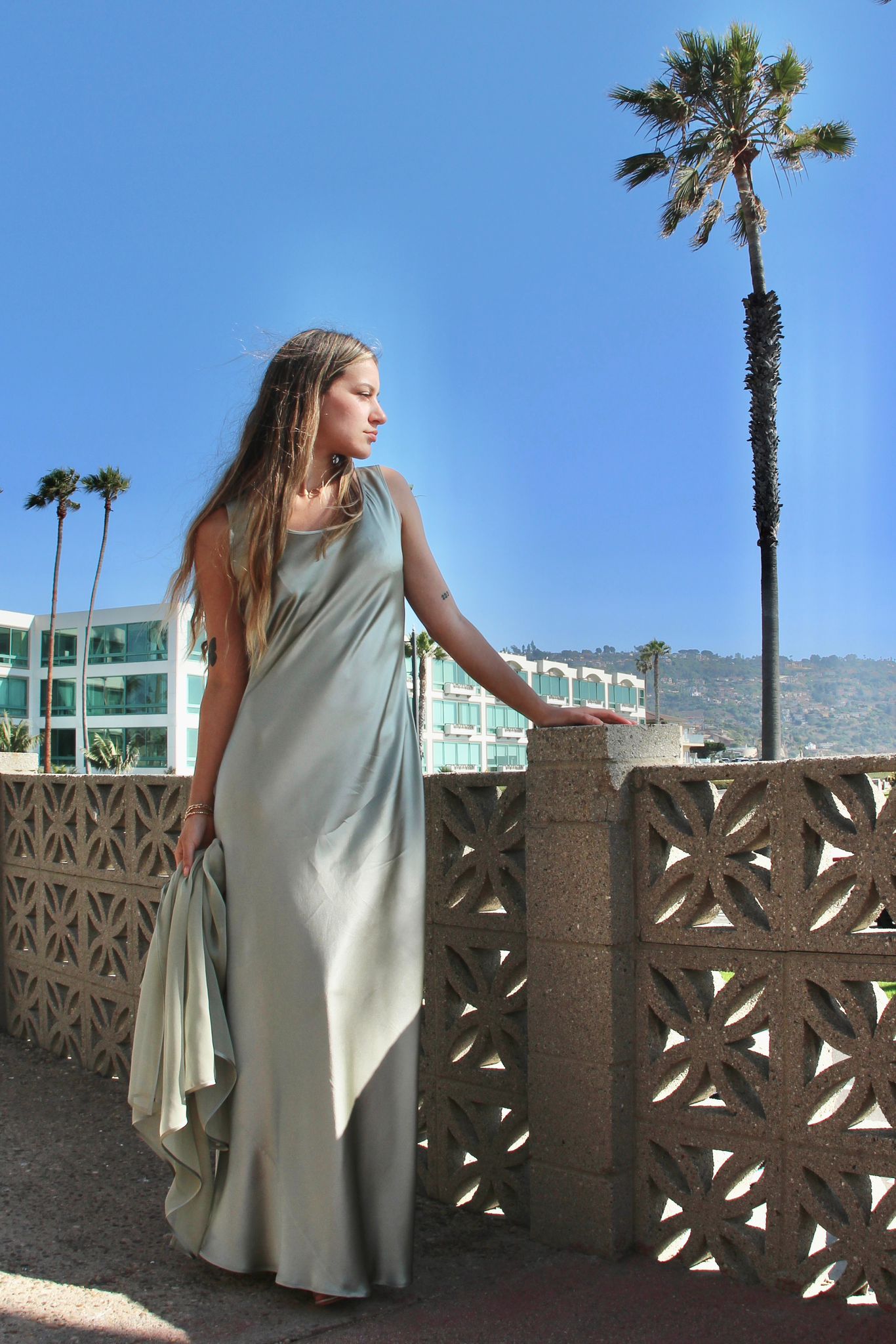 Mia Wear Arissa Reversible Silk Charmeuse Slip Dress | PapillonStyles Mia Wear Arissa Reversible Silk Charmeuse Slip Dress | PapillonStyles