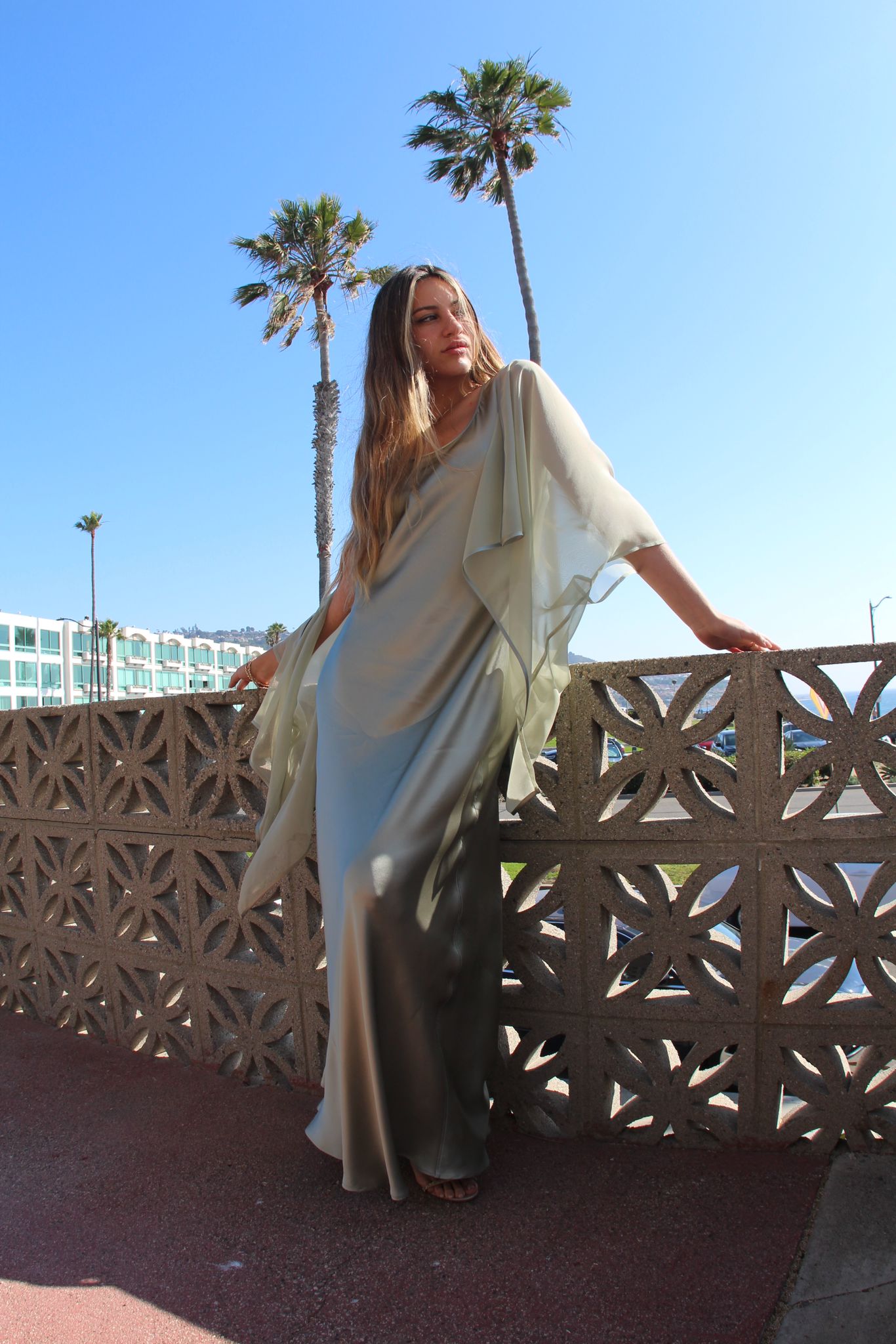 Mia Wear Arissa Reversible Silk Charmeuse Slip Dress | PapillonStyles Mia Wear Arissa Reversible Silk Charmeuse Slip Dress | PapillonStyles