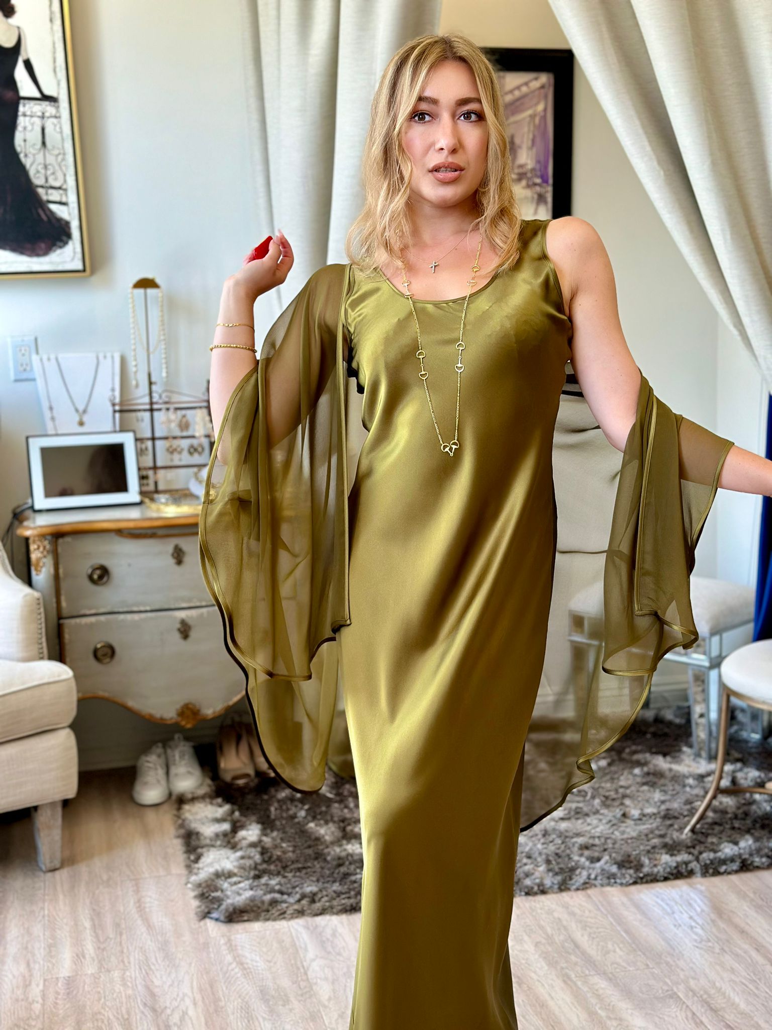 Mia Wear Arissa Reversible Silk Charmeuse Slip Dress | PapillonStyles Teal 3168 / Xs / 100% Silk Mia Wear Arissa Reversible Silk Charmeuse Slip Dress | PapillonStyles Teal 3168 / Xs / 100% Silk