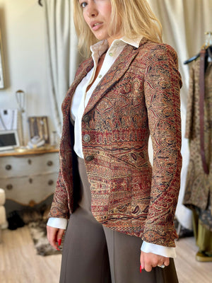 T.ba Sullavan Jacquard Jacket