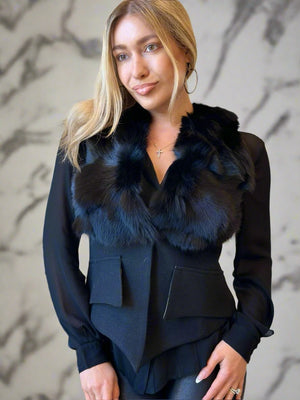 T.ba Jerez Verdi Fur Vest