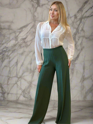 T.ba Maxi Pants High- Waisted Pants