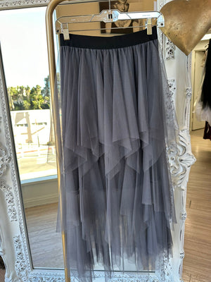 Je Rêve Tulle Skirt ONE SIZE Long