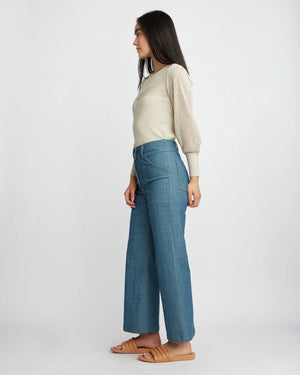 Self Contrast Aria High Waisted Jeans