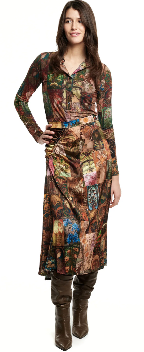 Unbreak.It Louise Skirt Art Nouveau