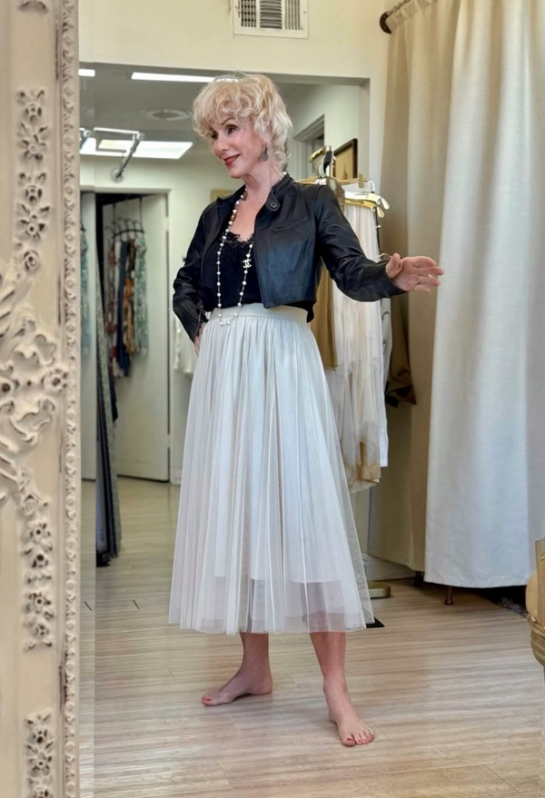 Je Rêve Flowy Tulle Skirt ONE SIZE SHORT