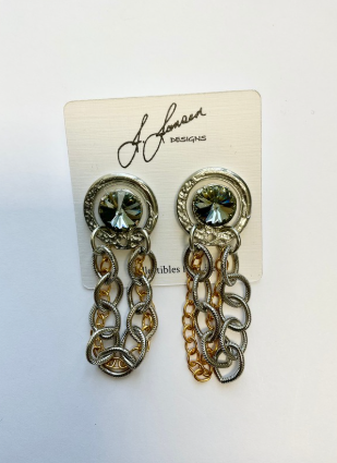 J. Jansen Designs #12 DOUBLE Chain EARRING