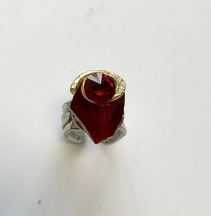 J. Jansen Designs #17 Custom Red Crystal