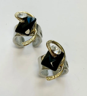 J. Jansen Designs #1004 Black Onyx Ring