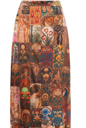 Unbreak.It Louise Skirt Art Nouveau