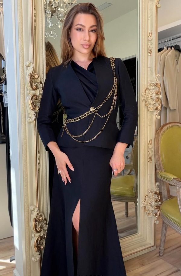 Cinturón de cadena simple T.ba