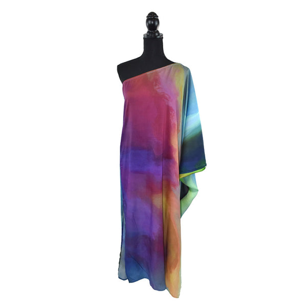 Dupatta Designs Stella Colorful One-Shoulder Dress