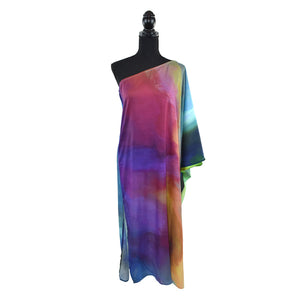 Dupatta Designs Stella Colorful One-Shoulder Dress