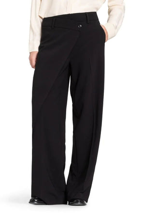 Cambio Anais Wrap Front Black Pants