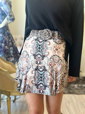 Dream Catcher Printed Skirt