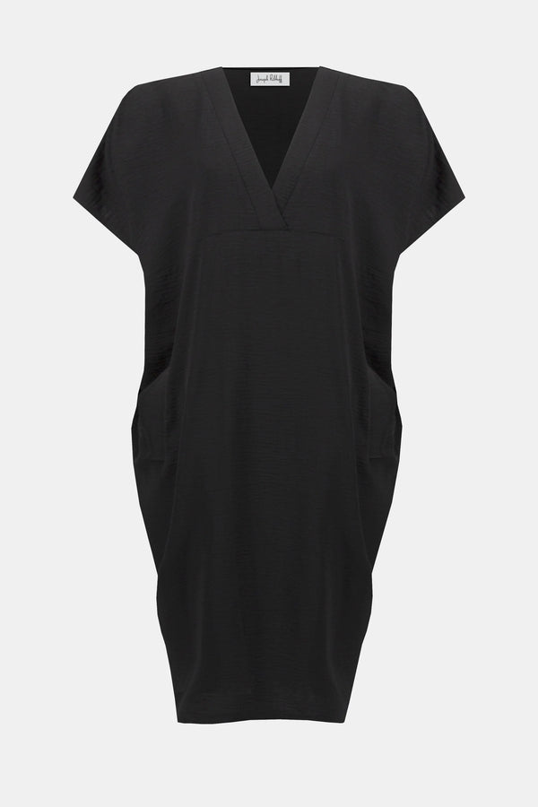 Joseph Ribkoff Gauze Short Sleeve Cocoon Dress