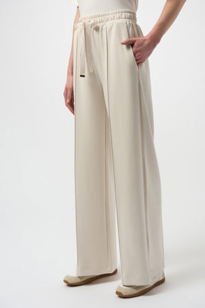 Joseph Ribkoff Scuba Jersey Wide Leg Pull-On Pants
