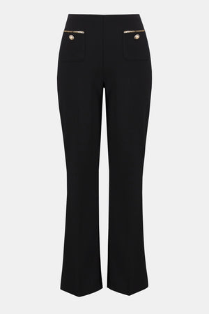 Joseph Ribkoff Scuba Crepe Straight Pull-on Pants