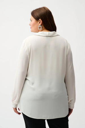 Joseph Ribkoff Georgette Flared Layered Top