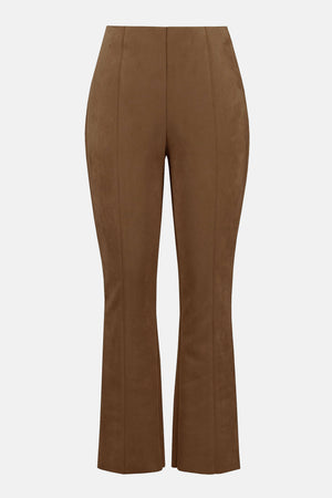 Joseph Ribkoff Scuba Suede Flared Pants